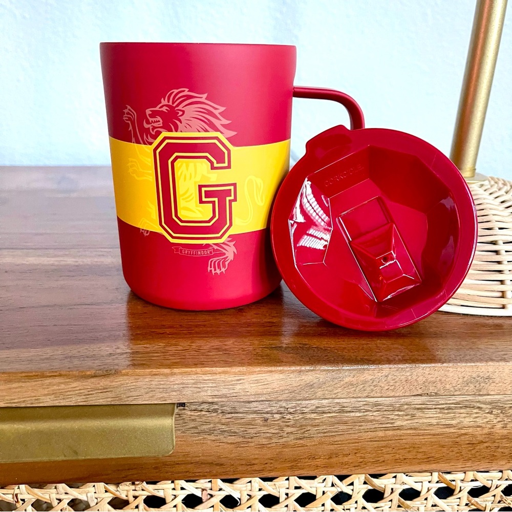Harry Potter Gryffindor x Corkcicle Coffee Mug with Lid 16oz Insulated NWT